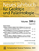 Cover image of: Neues Jahrbuch für Geologie und Paläontologie - Abhandlungen Band 309 Heft 2