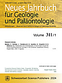Cover image of: Neues Jahrbuch für Geologie und Paläontologie - Abhandlungen Band 311 Heft 1