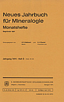 Image de couverture de: Neues Jahrbuch für Mineralogie - Monatshefte Jg. 1974 Heft 2