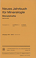 Image de couverture de: Neues Jahrbuch für Mineralogie - Monatshefte Jg. 1974 Heft 5
