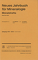 Image de couverture de: Neues Jahrbuch für Mineralogie - Monatshefte Jg. 1974 Heft 8