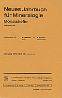 Image de couverture de: Neues Jahrbuch für Mineralogie - Monatshefte Jg. 1974 Heft 11