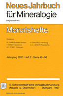 Image de couverture de: Neues Jahrbuch für Mineralogie - Monatshefte Jg. 1997 Heft 2