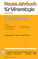 Image de couverture de: Neues Jahrbuch für Mineralogie - Monatshefte Jg. 1997 Heft 4