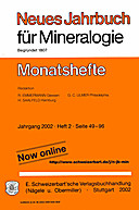 Image de couverture de: Neues Jahrbuch für Mineralogie - Monatshefte Jg. 2002 Heft 2
