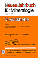 Image de couverture de: Neues Jahrbuch für Mineralogie - Monatshefte Jg. 2002 Heft 3