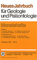 Cover image of: Neues Jahrbuch für Geologie und Paläontologie - Monatshefte Jg. 1980 Heft 9