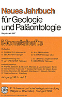 Cover image of: Neues Jahrbuch für Geologie und Paläontologie - Monatshefte Jg. 1981 Heft 2