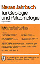 Cover image of: Neues Jahrbuch für Geologie und Paläontologie - Monatshefte Jg. 1981 Heft 9