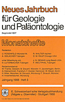 Cover image of: Neues Jahrbuch für Geologie und Paläontologie - Monatshefte Jg. 1982 Heft 3