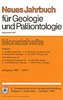 Cover image of: Neues Jahrbuch für Geologie und Paläontologie - Monatshefte Jg. 1983 Heft 4