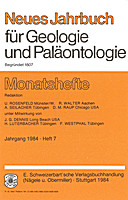 Cover image of: Neues Jahrbuch für Geologie und Paläontologie - Monatshefte Jg. 1984 Heft 7