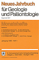 Cover image of: Neues Jahrbuch für Geologie und Paläontologie - Monatshefte Jg. 1985 Heft 1