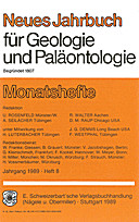 Cover image of: Neues Jahrbuch für Geologie und Paläontologie - Monatshefte Jg. 1989 Heft 8