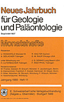 Cover image of: Neues Jahrbuch für Geologie und Paläontologie - Monatshefte Jg. 1989 Heft 11