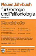 Cover image of: Neues Jahrbuch für Geologie und Paläontologie - Monatshefte Jg. 1990 Heft 4