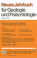 Cover image of: Neues Jahrbuch für Geologie und Paläontologie - Monatshefte Jg. 1990 Heft 7