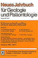 Cover image of: Neues Jahrbuch für Geologie und Paläontologie - Monatshefte Jg. 1990 Heft 9