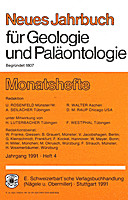 Cover image of: Neues Jahrbuch für Geologie und Paläontologie - Monatshefte Jg. 1991 Heft 4