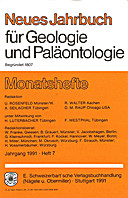Cover image of: Neues Jahrbuch für Geologie und Paläontologie - Monatshefte Jg. 1991 Heft 7