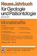Cover image of: Neues Jahrbuch für Geologie und Paläontologie - Monatshefte Jg. 1991 Heft 10