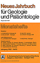 Cover image of: Neues Jahrbuch für Geologie und Paläontologie - Monatshefte Jg. 1992 Heft 6