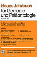 Cover image of: Neues Jahrbuch für Geologie und Paläontologie - Monatshefte Jg. 1992 Heft 7
