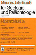 Cover image of: Neues Jahrbuch für Geologie und Paläontologie - Monatshefte Jg. 1993 Heft 6