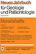 Cover image of: Neues Jahrbuch für Geologie und Paläontologie - Monatshefte Jg. 1993 Heft 7