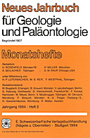 Cover image of: Neues Jahrbuch für Geologie und Paläontologie - Monatshefte Jg. 1994 Heft 3