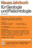 Cover image of: Neues Jahrbuch für Geologie und Paläontologie - Monatshefte Jg. 1994 Heft 4