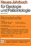 Cover image of: Neues Jahrbuch für Geologie und Paläontologie - Monatshefte Jg. 1994 Heft 5