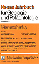 Cover image of: Neues Jahrbuch für Geologie und Paläontologie - Monatshefte Jg. 1995 Heft 3