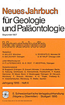 Cover image of: Neues Jahrbuch für Geologie und Paläontologie - Monatshefte Jg. 1995 Heft 4