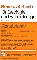 Cover image of: Neues Jahrbuch für Geologie und Paläontologie - Monatshefte Jg. 1995 Heft 7