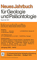 Cover image of: Neues Jahrbuch für Geologie und Paläontologie - Monatshefte Jg. 1995 Heft 8