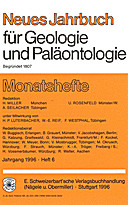 Cover image of: Neues Jahrbuch für Geologie und Paläontologie - Monatshefte Jg. 1996 Heft 6