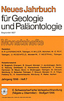Cover image of: Neues Jahrbuch für Geologie und Paläontologie - Monatshefte Jg. 1996 Heft 7