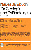 Cover image of: Neues Jahrbuch für Geologie und Paläontologie - Monatshefte Jg. 1996 Heft 9