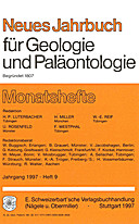 Cover image of: Neues Jahrbuch für Geologie und Paläontologie - Monatshefte Jg. 1997 Heft 9