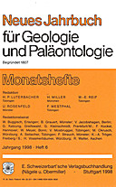 Cover image of: Neues Jahrbuch für Geologie und Paläontologie - Monatshefte Jg. 1998 Heft 6