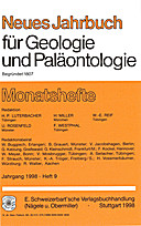 Cover image of: Neues Jahrbuch für Geologie und Paläontologie - Monatshefte Jg. 1998 Heft 9