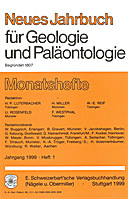 Cover image of: Neues Jahrbuch für Geologie und Paläontologie - Monatshefte Jg. 1999 Heft 1