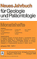 Cover image of: Neues Jahrbuch für Geologie und Paläontologie - Monatshefte Jg. 1999 Heft 2