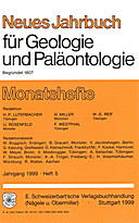 Cover image of: Neues Jahrbuch für Geologie und Paläontologie - Monatshefte Jg. 1999 Heft 5