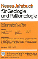 Cover image of: Neues Jahrbuch für Geologie und Paläontologie - Monatshefte Jg. 1999 Heft 7