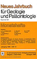 Cover image of: Neues Jahrbuch für Geologie und Paläontologie - Monatshefte Jg. 1999 Heft 12