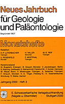 Cover image of: Neues Jahrbuch für Geologie und Paläontologie - Monatshefte Jg. 2000 Heft 3