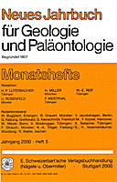 Cover image of: Neues Jahrbuch für Geologie und Paläontologie - Monatshefte Jg. 2000 Heft 5