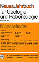 Cover image of: Neues Jahrbuch für Geologie und Paläontologie - Monatshefte Jg. 2000 Heft 12